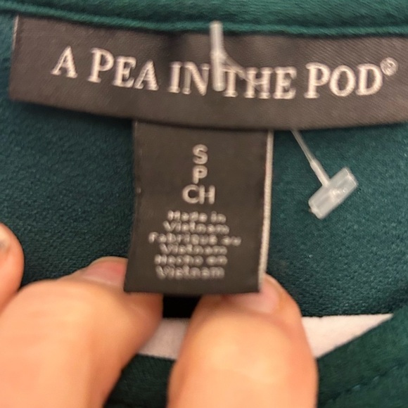 50%off w♥️ A Pea in the Pod stretch suede like  tunic maternity. - Picture 3 of 10